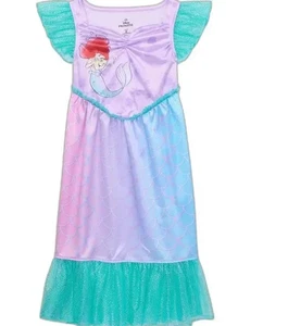 DISNEY PRINCESS Little Mermaid ARIEL Fantasy Nightgown TODDLER GIRLS SIZE 3T NEW - Picture 1 of 9