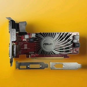 REPASTED ✅ ASUS Radeon R5 230 2GB AMD GPU Low & Hi Profile Graphics HDMI DVI VGA - Picture 1 of 7