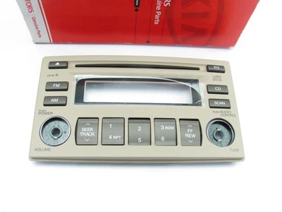 Placa frontal de radio OEM NUEVA 961401G485RU genuina para Kia Rio 2006 Foto 1 de 3