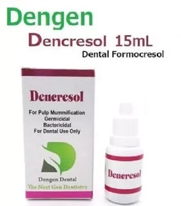 Dengen Dencresol Formocresol Dental 15 ml para uso dental (envío gratuito y rápido). - Imagen 1 de 4