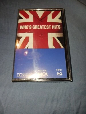 The Who- The Who's Greatest Hits- 1983- MCA Records- Cassette Tape (Cracked Case - Image 1 of 4