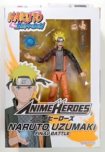 Ban Dai Anime Heroes NARUTO SHIPPUDEN Naruto Uzumaki action figure New - Picture 1 of 7