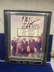 The Rat Pack Live At The Sands Poster on Wood Wall Art 10.5x13" - Picture 1 of 7