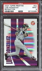 Luis Gonzalez 2004 Topps Pristine Refractor # 22 #’d 17/49 PSA 9 Mint - Picture 1 of 2