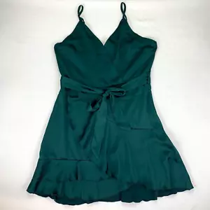 Women's Sexy Summer Dress V-Neck Beach Party Cami Mini Dress w/Belt - New - Picture 1 of 10