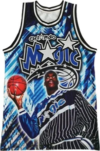 NBA Orlando Magic Basketball #32 Jerseys Rookie Shaq Shaquille O'Neal Men's XL - Picture 1 of 6