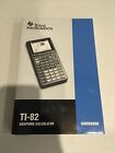 TI-82 Graphics Calculator Guidebook Manual Texas Instruments book only