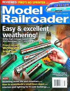 Model Railroader 2022 March - Picture 1 of 4