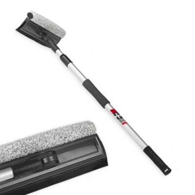 Teleskop Auto Fenster Insektenreiniger Schwamm Quietscher XL 70-125cm H407540 - Bild 1 von 4