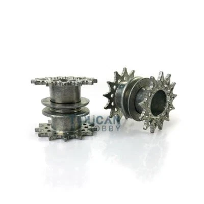 7.0 Henglong Metal Sprockets Spare Part For 1/16 M26 Pershing 3838 RC RTR Tank - Image 1 of 4