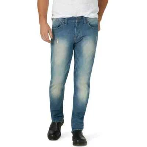 Rock & Republic Mens Slim Straight Jeans 30/32 Ultra Comfort Denim Distressed - Bild 1 von 6