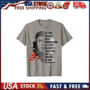 Che Guevara Revolution T-shirt Tee Adult Large If You Tremble With Indignation - Picture 1 of 9