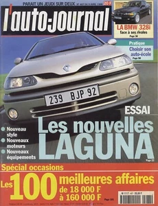 L'AUTO JOURNAL n°487 09/04/1998 RENAULT LAGUNA BMW 328i - Imagen 1 de 1