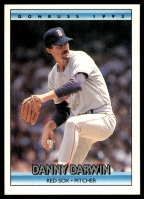 1992 Donruss #87 Danny Darwin Boston Red Sox - Image 1 of 2