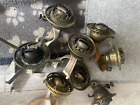 8 Screw In Brass Oil Lamp Burners
