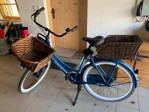 Fahrrad Gazelle Puur blau ; praktisch neu; gekauft 2023, aber nie gefahren - Bild 1 von 1