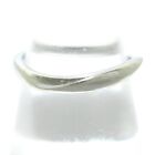 Auth canal4C - 10K White Gold Ring #6 1/2
