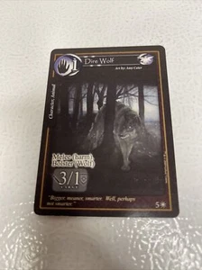 Dungeon Crawler Promo - Dire Wolf - 2009 Gifted Vision - Dungeon Crawler Cards - Picture 1 of 5