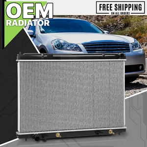 Radiador de refrigeración de aluminio 13012 repuesto OE para Infiniti M45/M35 AT 2006-2010 - Imagen 1 de 10