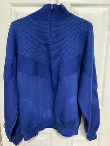 Vintage XL Social Athletic Club Langarm royalblau Herren Hemd - gebraucht - Bild 1 von 6