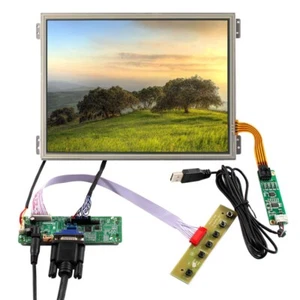 10.4inch 1024X768 LCD With Resistive Touch Screen + VGA LCD Controller Board - Afbeelding 1 van 5