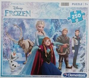 Disney Frozen PUZZLE Anna & Elsa Olaf Clementoni 250 Teile 48,5 cm x 33,5 cm - Picture 1 of 1