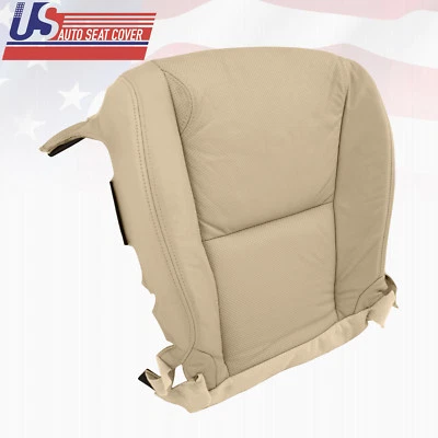 Se adapta a Lexus GS 300 2006 AWD parte inferior izquierda cuero cubierta de asiento perforada en color tostado Foto 1 de 4