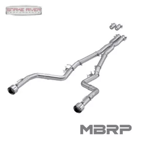MBRP 3" Cat Back Dual Rear Exhaust for 2017-2023 Dodge Charger 6.2L 6.4L 5.7L - Picture 1 of 7