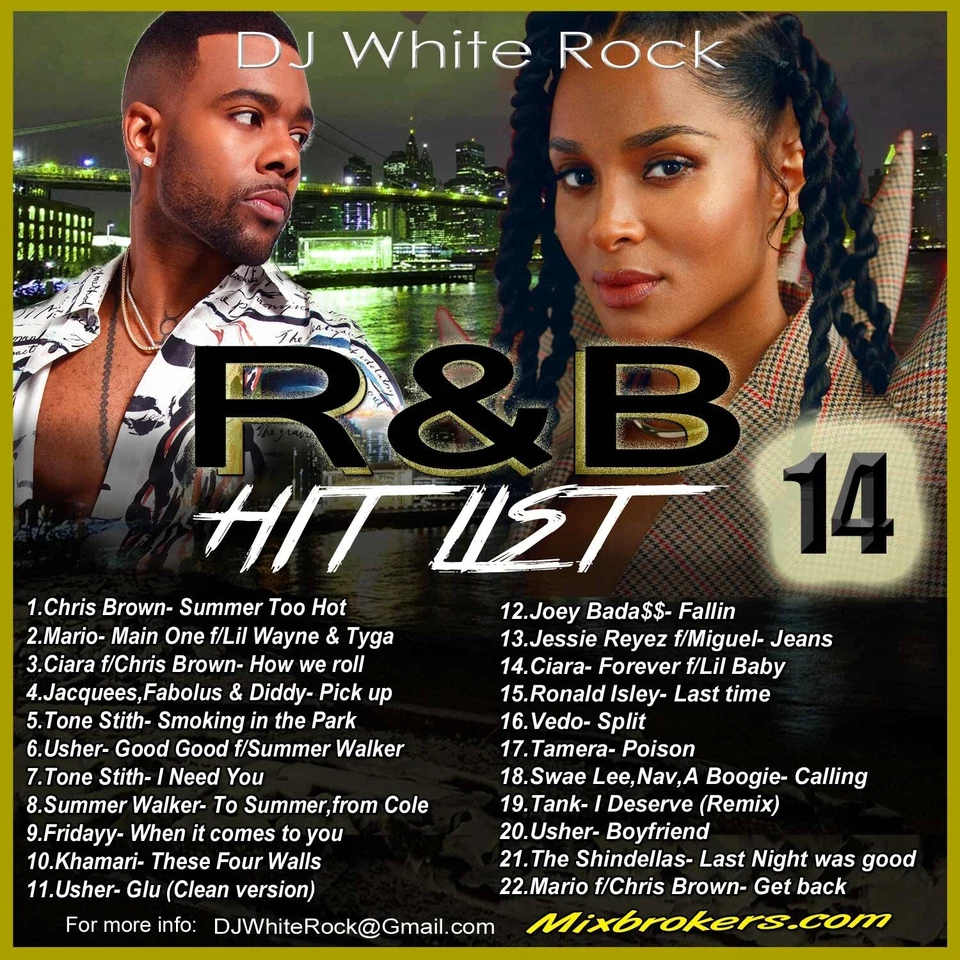DJ White Rock R&B Hit List PT.14 Foto 1 de 1