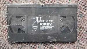 KIRBY ULTIMATE G Series Instructional VHS New-In Factory Sealed tape - Picture 1 of 3