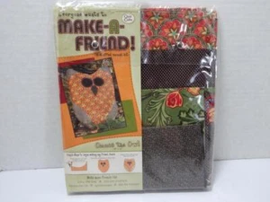 Kit de costura artesanal Ozzie The Owl Make A Friend 16 x 12 nuevo - Imagen 1 de 2