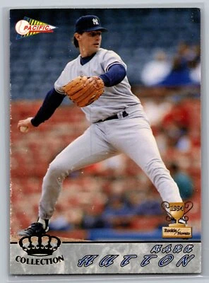 1994 Pacific Crown Collection Rookie Cup #423 Mark Hutton New York Yankees - Image 1 of 2