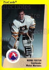1989-90 ProCards AHL #60 Norm Foster