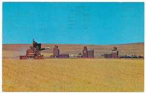 Tiempo de cosecha para elevadores de granos de pradera petrolero Saskatchewan SK Manitoba RCP - Imagen 1 de 2