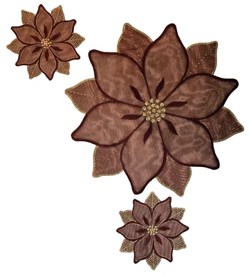 Poinsettia Tableware | HandimeX Erlesene Tischkultur Handmade Exquisite Delicate - Image 1 of 4