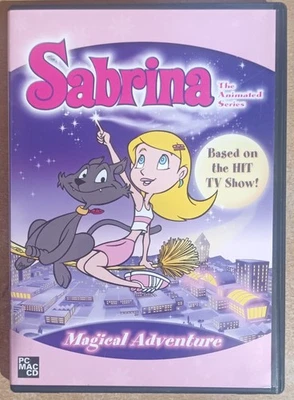SABRINA ANIMATED SERIES MAGICAL ADVENTURES PC/MAC GAME ORIGINAL UK inc MANUAL - Image 1 of 2