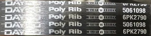 Dayco 5061098 Poly Rib Belt HD 6PK2790  - Bild 1 von 1