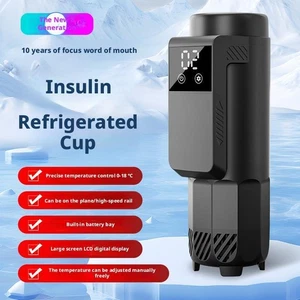 Wiederaufladbarer Mini Tragbarer Kühlschrank Insulin Stift 1 Tasse Gekühlt O1D4 - Bild 1 von 20