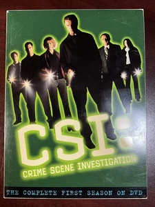 CSI: Crime Scene Investigation - The Complete First Season (DVD, 2003, 6-Disc... - Picture 1 of 8