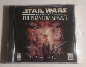 Star Wars Episode 1 Die dunkle Bedrohung Videospiel 1999 PC CD-ROM. Nagelneues Siegel - Bild 1 von 3