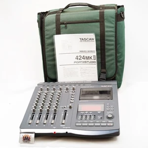 TASCAM 424 MKII Portastudio 4-Track Cassette Tape Recorder Mixer getestet Japan - Bild 1 von 6