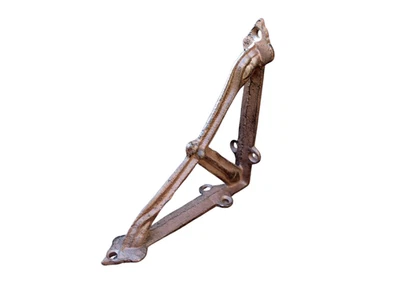 Mensola nostalgia 13,5 x 13,5 cm angolo mensola supporto mensola stile country - Immagine 1 di 4