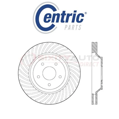 Centric C-TEK Disc Brake Rotor for 1988-1996 Chevrolet Corvette 5.7L V8 - hq Foto 1 de 4