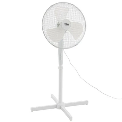 Standventilator Windmaschine Luftkühler Oszillierend 40W Weiß Lüfter Ventilator  - Bild 1 von 4