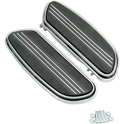 Drag Specialties 1621-0347 Streamline Driver Floorboards - Chrome - Image 1 of 3