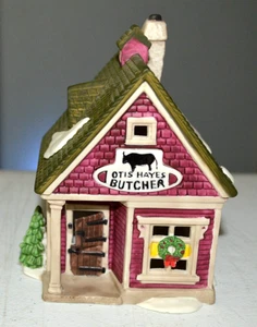 Dept 56 New England Village Series - Otis Hayes Butcher #59390 - Picture 1 of 6