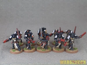 Warhammer WDS painted Black Templars Black Templars Primaris Crusader Squad c40 - Picture 1 of 9