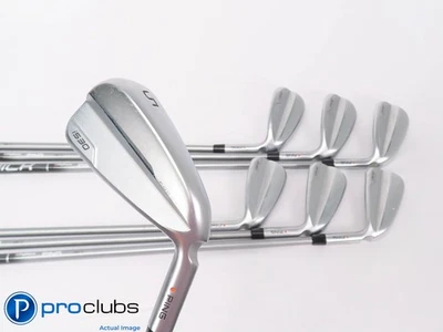 Nice Ping i530 5-PW,UW IRON SET Orange Dot - Senior Flex Graphite +1/2" 449979 - Image 1 of 4