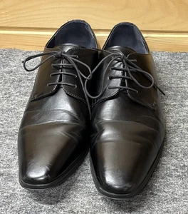 Perry Ellis Portfolio Randall elegante Herrenschuhe schwarz Oxford Größe 13 Ultra Foam - Bild 1 von 13