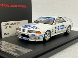 1:43 scale HPI Racing 8140 NISSAN SKYLINE R32 GTR 1992 N1 #2 ZEXEL model car